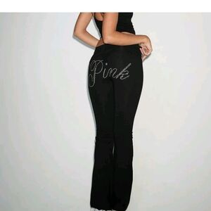 Victoria's Secret Black Pants with Silver Detail